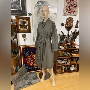 Vintage Grey Lightweight Full Length Jacket